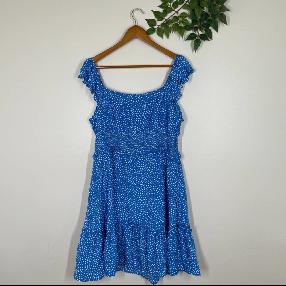 Short poke a dot dress